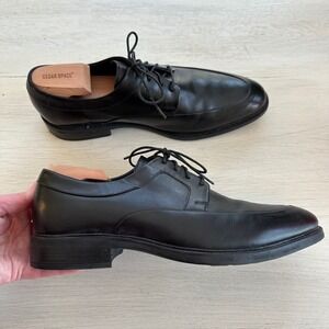 Cole Haan Grand Series Black Leather Lace Up Dress Shoes Men's 10.5M
